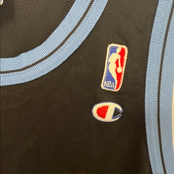 Vintage Cleveland Cavaliers Jersey Men 44 Black NBA Shawn Kemp Champion Cavs 90s - Picture 3 of 13